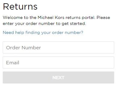 michael kors return policy on sale items